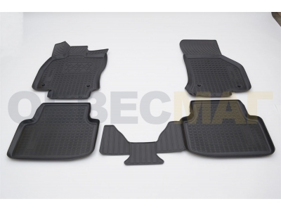 Коврики в салон Norplast 3D полиуретан для Skoda Octavia A7 2013-2020