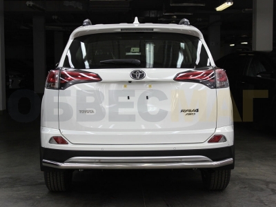 Защита заднего бампера 53 мм для Toyota RAV-4 2015-2019