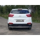 Защита заднего бампера 60 мм ТСС для Hyundai Creta 2016-2021