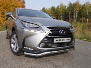 Накладка решётки радиатора 12 мм для Lexus NX-200t № LEXNX20015T-05