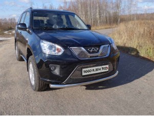 Защита переднего бампера 60 мм для Chery Tiggo FL № CHERTIGFL14-01