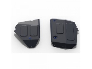 Защита топливного бака АвтоБроня сталь 2 мм с крепежом для Jeep Compass № 111.02742.1